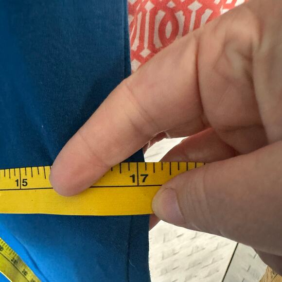 Tracy Negoshian women’s dress knit travel dress bell sleeve pocket feminine - Picture 9 of 12